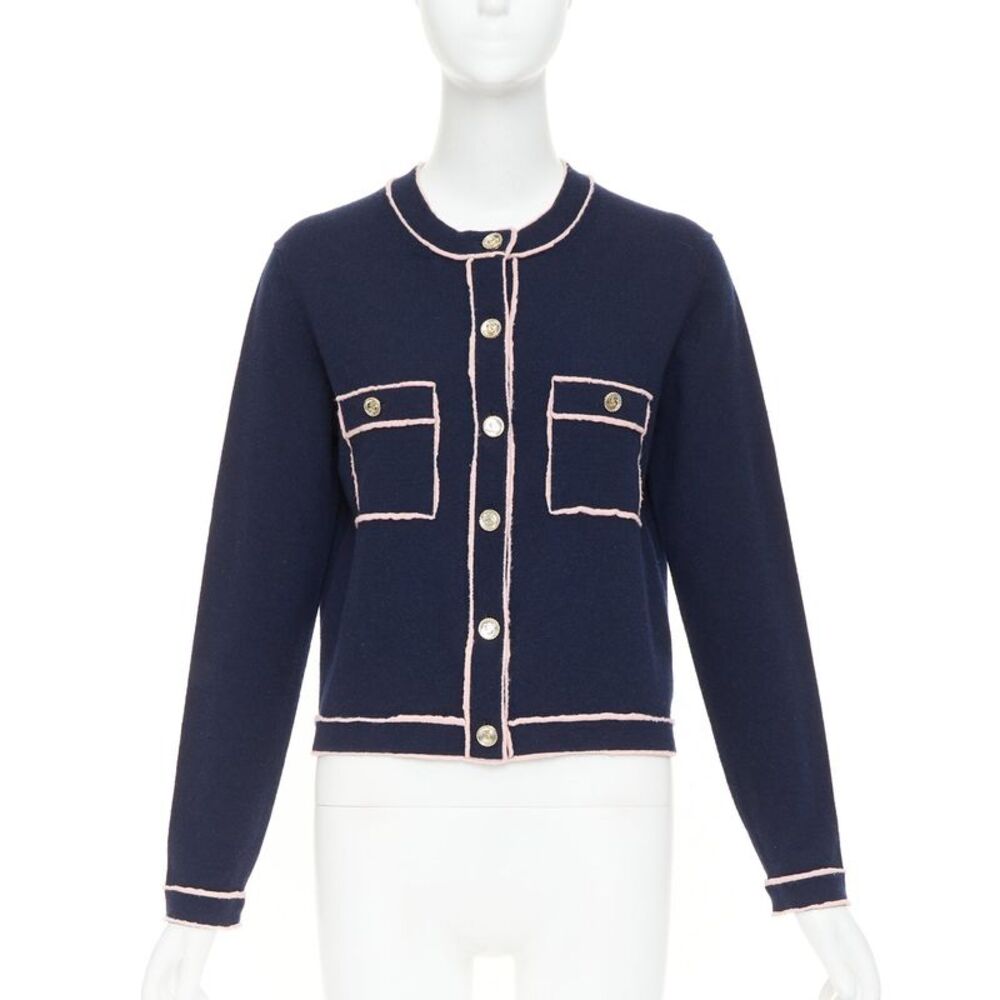 Chanel 21p Cashmere Button Cardigan